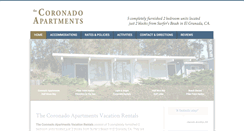 Desktop Screenshot of coronadoapartments.com